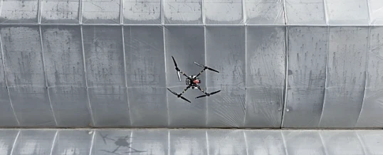 Zasena staklenika i plastenika dronom